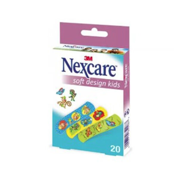 3M Nexcare Bandages Happy Kids 20Pc