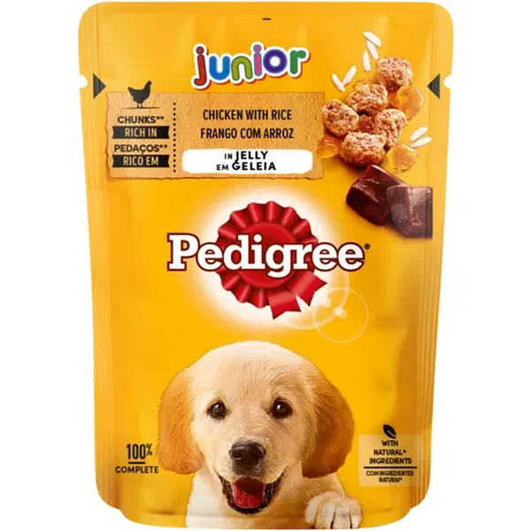 Pedigree Puppy Chicken with Rice Jelly 100g
