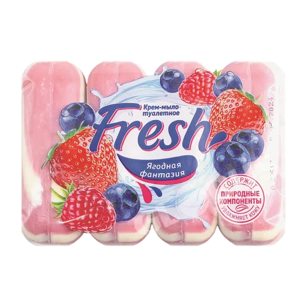 Fresh Ягодная фантазия крем-самыны 4*75г