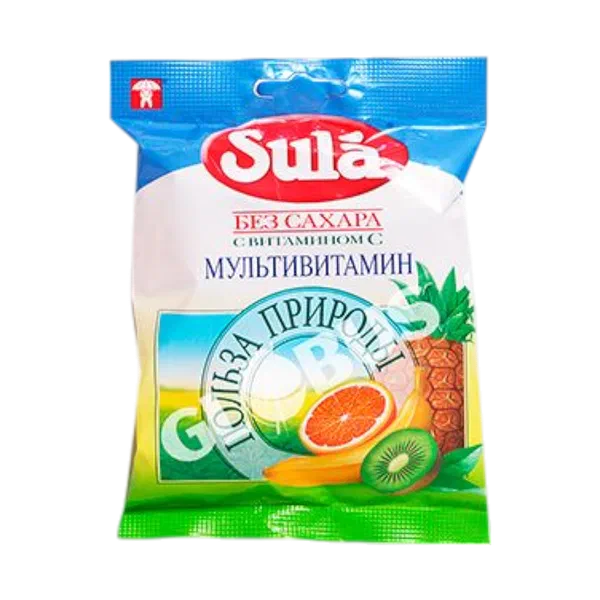Леденцы Sula мультивитамин 60г Perfetti van Melle