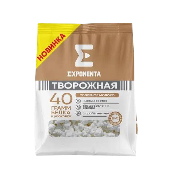 Творожок Экспонента топленое молоко 0% 250г