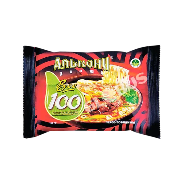 Вермишель б/п Алькони говяд 100г