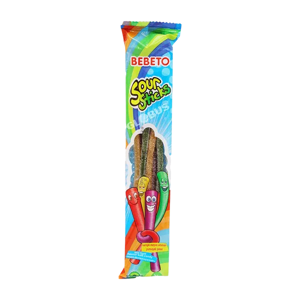 Bebeto Sour Sticks ассорти мармелады 35г
