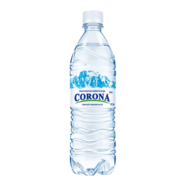 Вода Corona Ice стол. б/г 0,5л п/б Кыргызстан 15