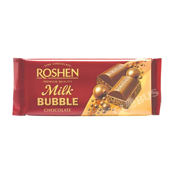 Шоколад Roshen пористый мол. 80г