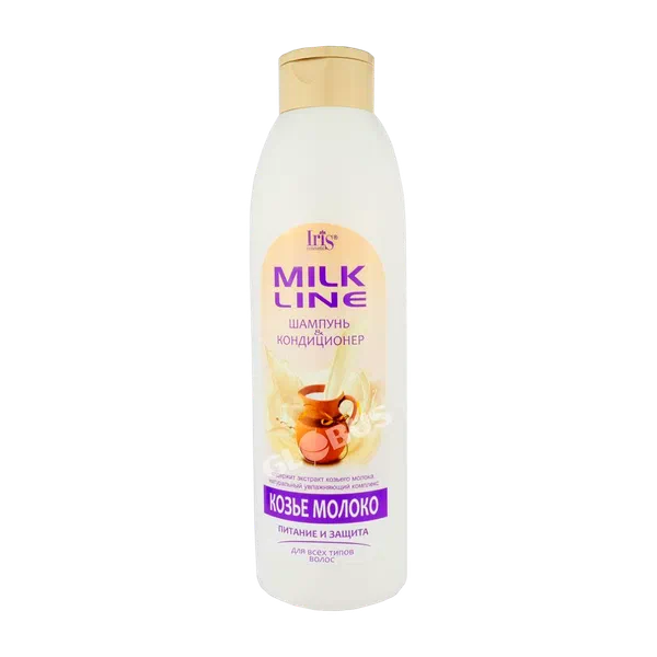Шампунь-кондиционер д/волос Milk line козье молоко питат 1л.