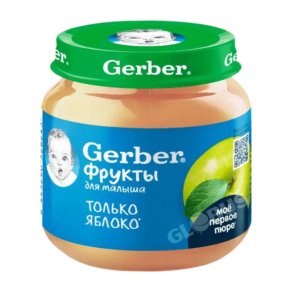 Пюре дет. Gerber ябл.1ступень 80г ст/б Nestle