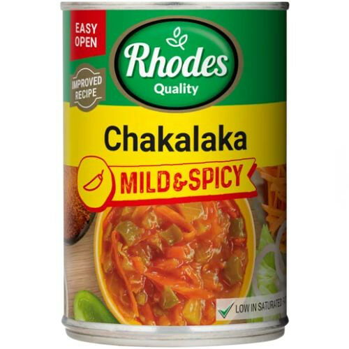 Rhodes Chakalaka Mild & Spicy 400g