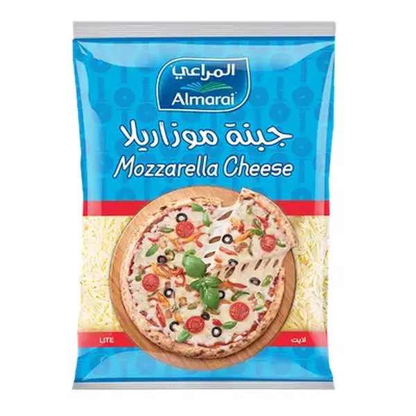 ALMARAI MOZZARELLA LITE SHREDDED LOW FAT CHEESE 180G