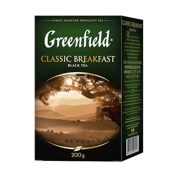 Чай Greenfield Classic Breakfast лист 200г