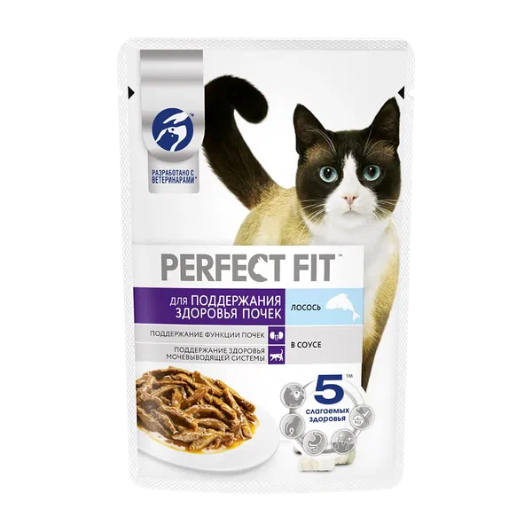 Perfect fit д/почек лосось мышык тамагы 75г