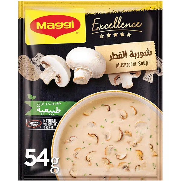 MAGGI EXCELLENCE MUSHROOM GOURMET INSTANT SOUP MIX 54G