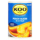 KOO Peach Slices in Syrup 410g