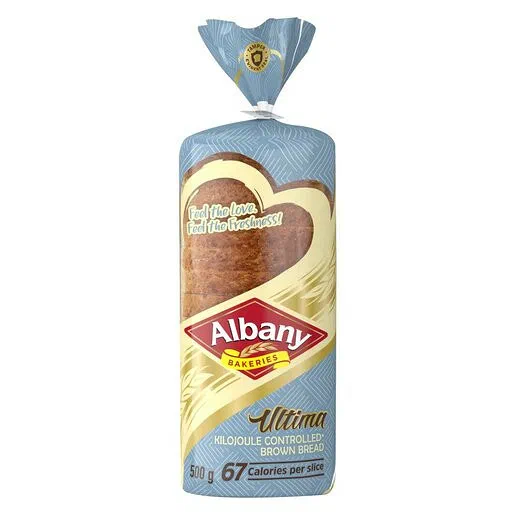 Albany Ultima Brown Kilojoule Controlled Bread 500g