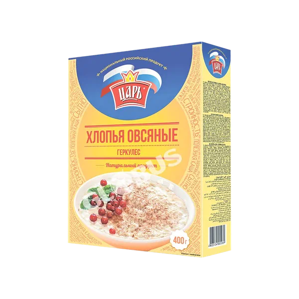 Хлопья Царь Геркулес овсян. 400г