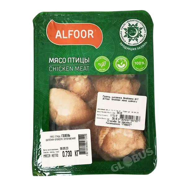 Голень цыпленка бройлера Alfoor подл заморож вес