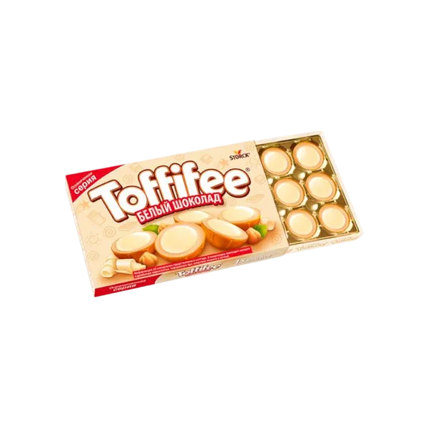 Конфеты шок. Toffifee белый шоколад 125г Storck