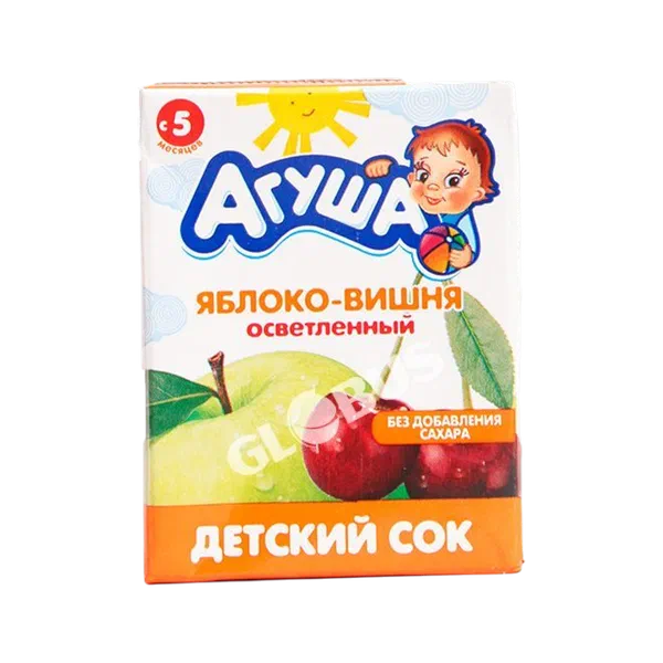 Сок дет. Агуша ябл/вишня с 6мес 200мл ВБД