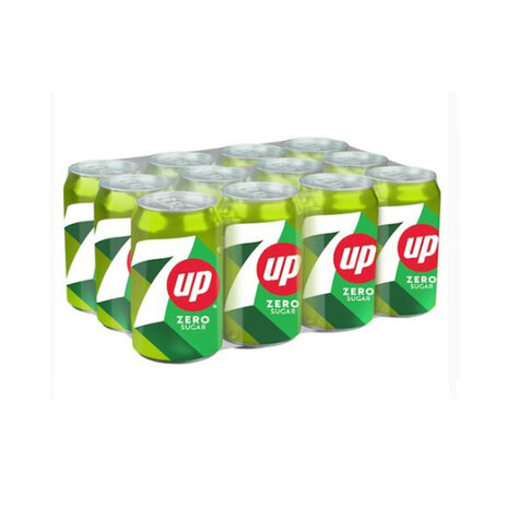7 Up Zero Sugar Can 360Ml X 12