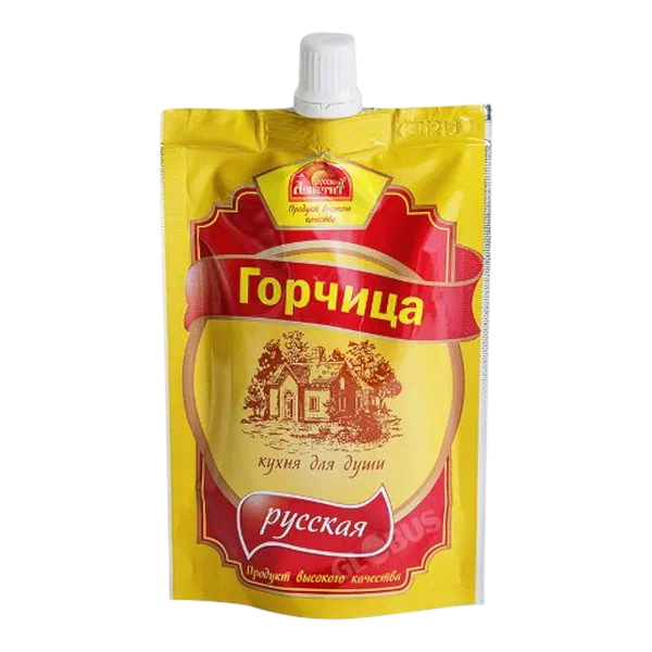 Горчица Рус.Аппетит Русская 120г д/п GL Витэкс