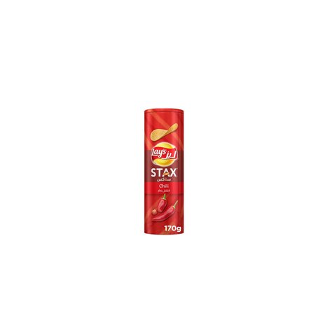 Lays Stax Chilli 170Gm