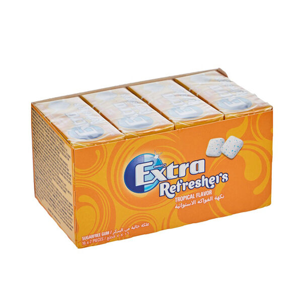 Extra Refreshers Tropical 24X15.6Gm