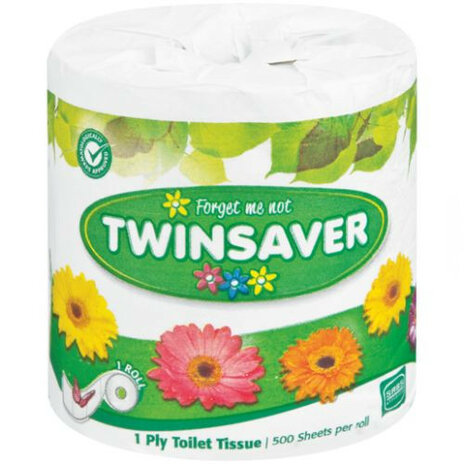 Twinsaver Toilet Paper Wrapped 1s
