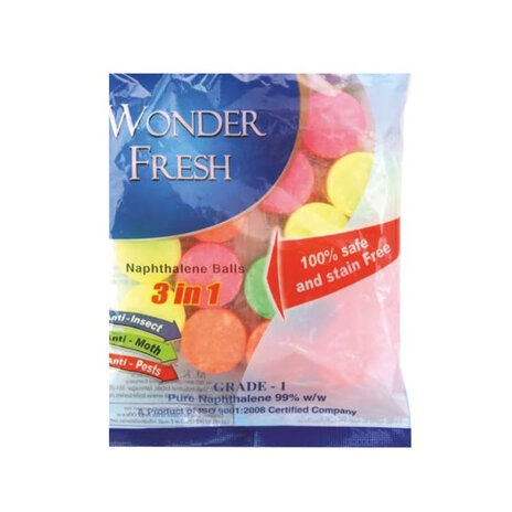 Circles Toilet Naphthalene Colour Balls 200Gm