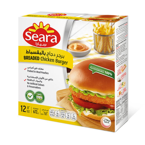 Seara Breaded Chicken Burger