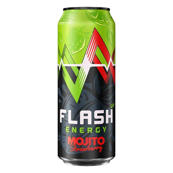 Напиток Flash Up Energy Mojito клубника безалк.0,45л ж/б Carlsberg Казахстан 24