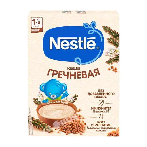 Каша дет. Nestle безмол. гречн. с 4мес 200г
