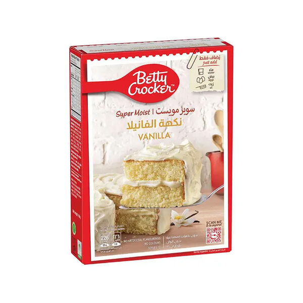 Betty Crocker Vanilla Cake Mix 430Gm