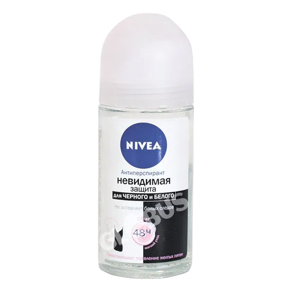 Nivea Clear кара жана ак үчүн рол. аялдардын дезодоранты 50мл