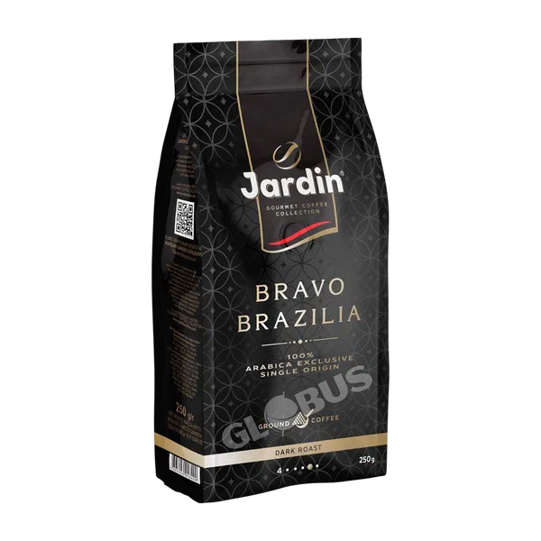 Кофе Jardin Bravo Brazilia молот.250г м/у