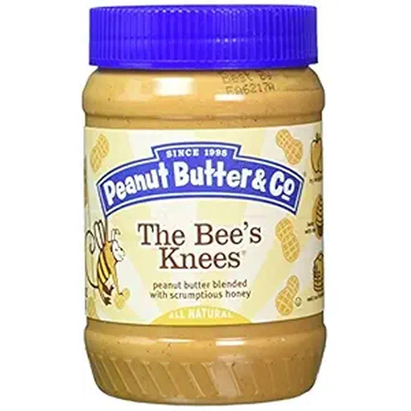 PEANUT BUTTER & CO. THE BEE'S KNEES PEANUT BUTTER WITH HONEY 454G