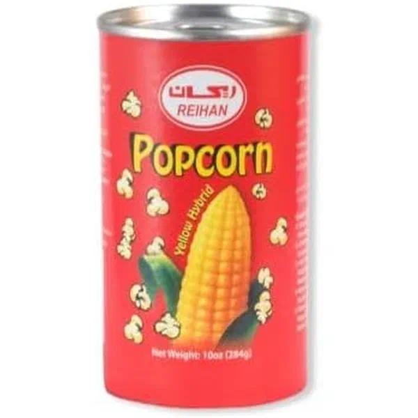 REIHAN POPCORN YELLOW 284G - YELLOW POPCORN KERNELS