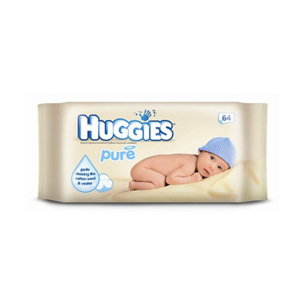 Huggies Baby Wipes Pure 56'S