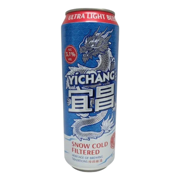 Пиво Yichang Ultra Light 0,45л ж/б Казахстан 24