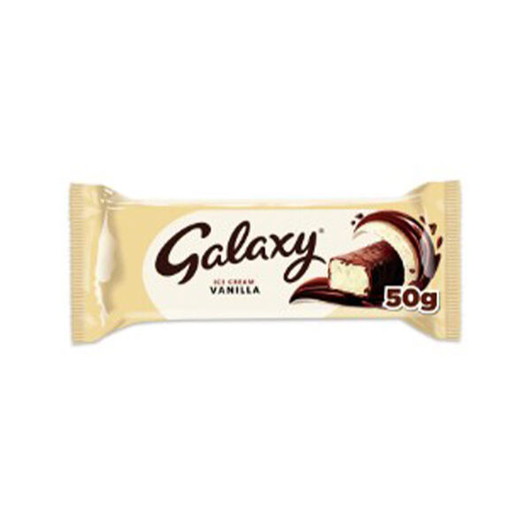 Galaxy Ice Cream Bar W/Van 50 Gm