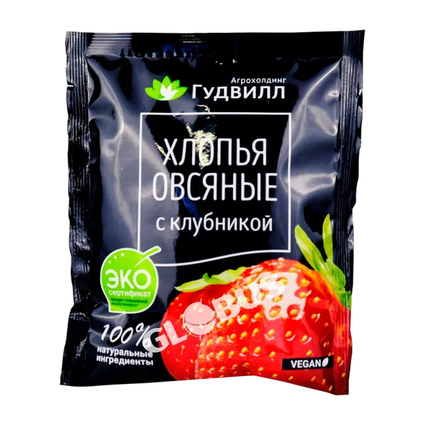 Хлопья Гудвилл овсян. клуб. 40г