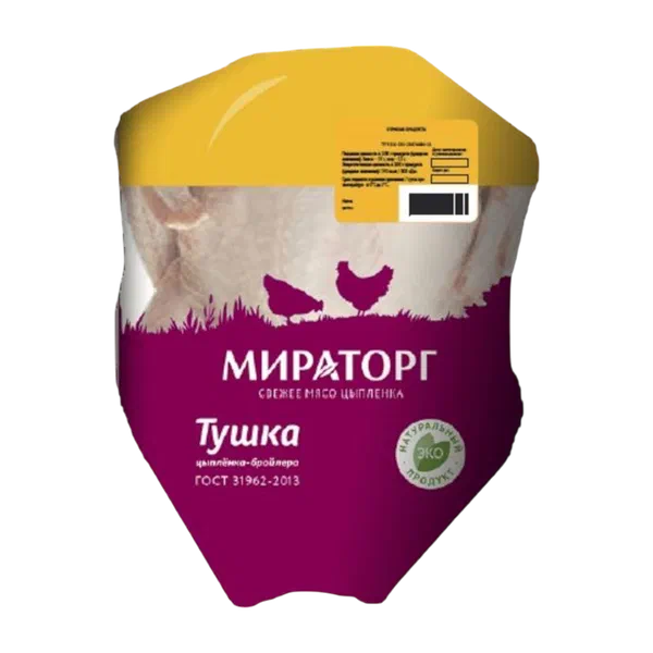Цыпленок бройлер Мираторг 1 сорт заморож вес РЦ