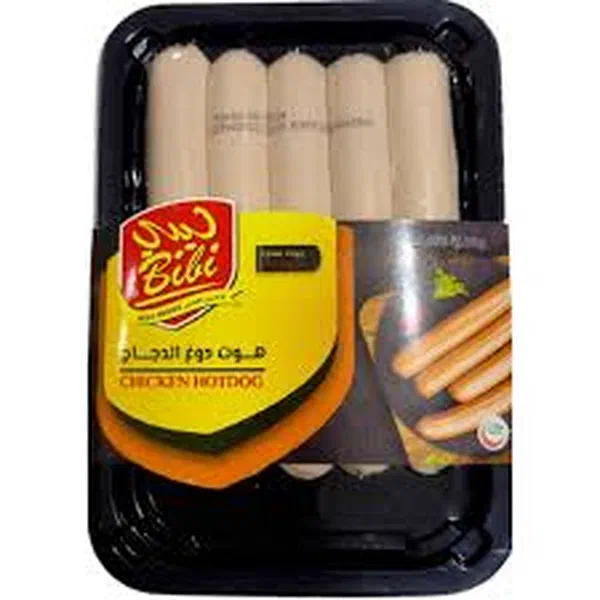 BIBI CHICKEN HOT DOGS TRADITIONAL SAVORY RECIPE 500G