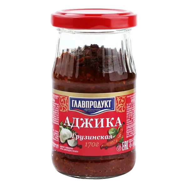 Главпродукт Грузин аджикасы 170г ст/б