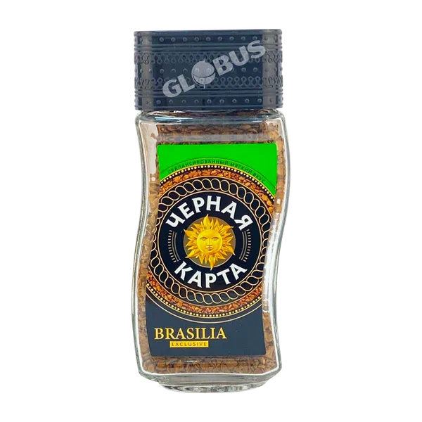 Кофе Черная Карта Exclusive brazilia 47,5г ст/б