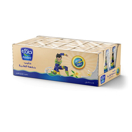 Nadec Uht Milk Vanla18X125Ml