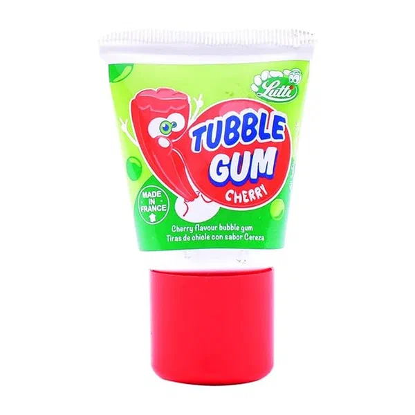CARAMBAR&CO TUBBLE CHERRY 35G - CHERRY BUBBLE CHEWING GUM