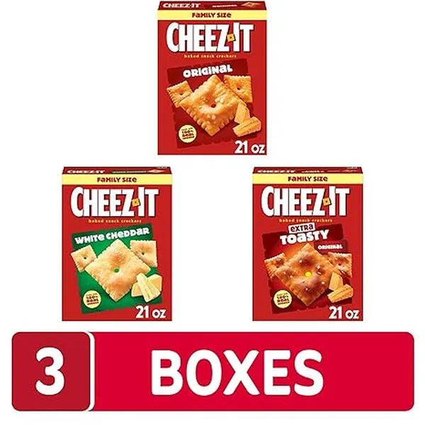 CHEEZ-IT CRACKER EXT-TOASTY 7OZ - EXTRA TOASTY CHEEZ-IT CRACKERS