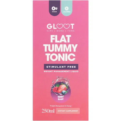 Gloot Berry Blast Flat Tummy Tonic 250ml