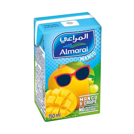 Almarai Uht Mango Grape Drink140Ml