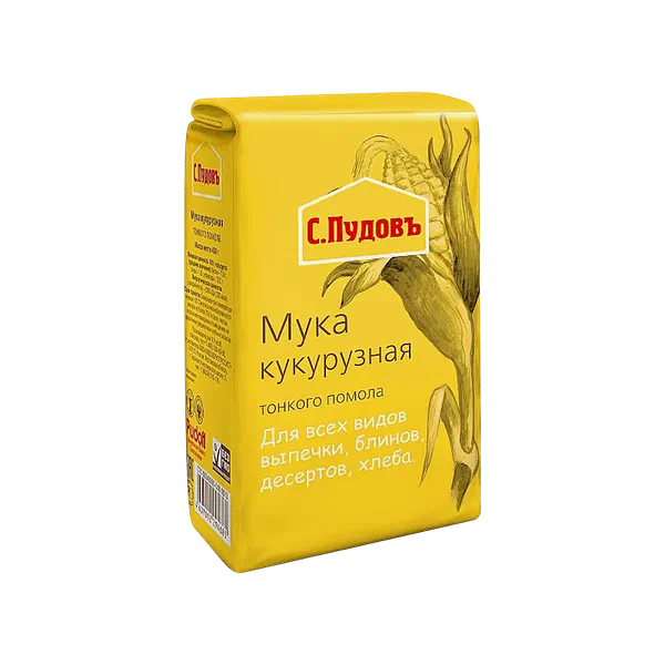 Мука С.Пудовъ кукурузная 450г